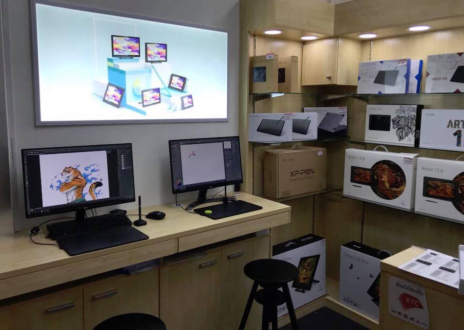 ร้านจำหน่ายเมาส์ปากกา XP-Pen