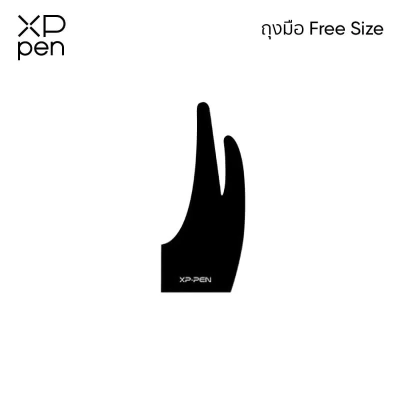 ถุงมือ XPPen Free Size สำหรับวาดภาพดิจิทัล ป้องกันเหงื่อและรอยเปื้อนบนหน้าจอ