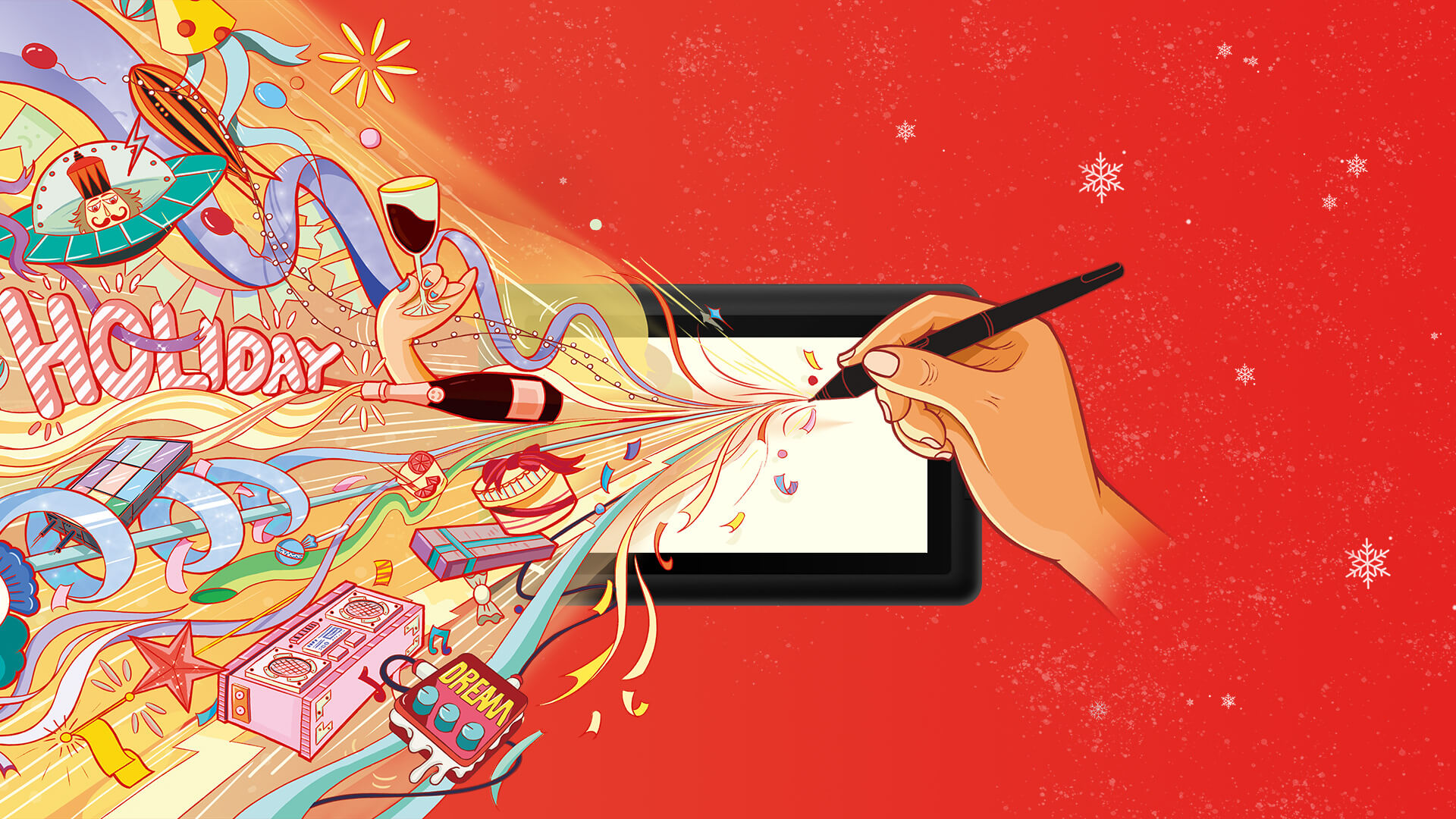XPPen Artist 13.3 Pro Holiday Edition - เมาส์ปากกา XPPen
