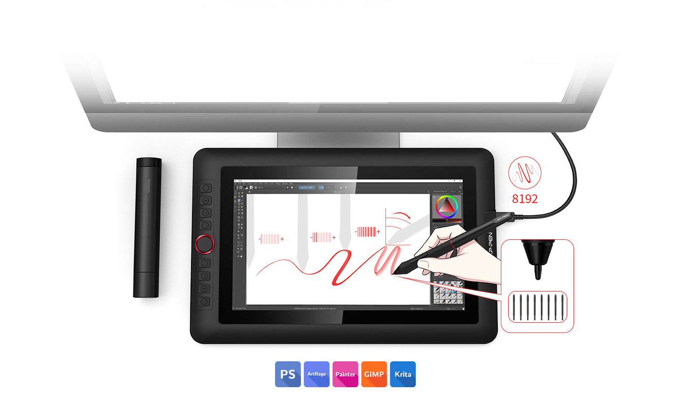 XPPen Artist 12 Pro เมาส์ปากกา XPPen