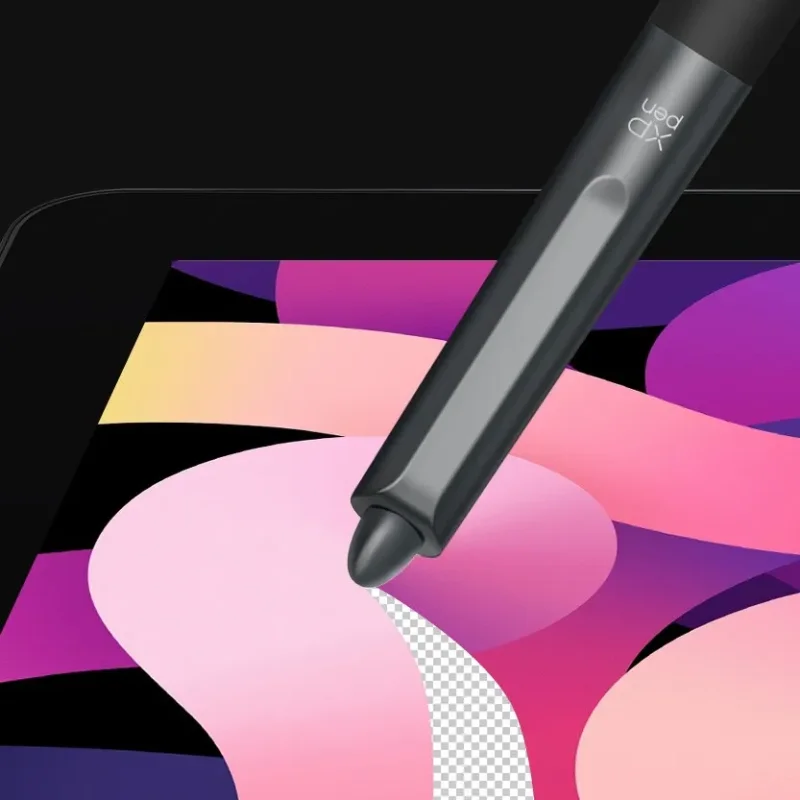 ปากกา XPPen X3 Pro ใช้งานวาดภาพบนหน้าจอแท็บเล็ตกราฟิก แสดงสีสันสดใสของผลงาน