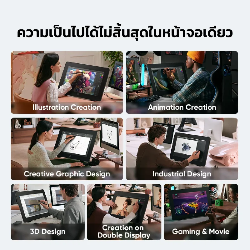 การใช้งานจอวาดภาพ XPPen Artist Pro 24 Gen 2 4K สำหรับวาดภาพประกอบ แอนิเมชัน และออกแบบกราฟิก