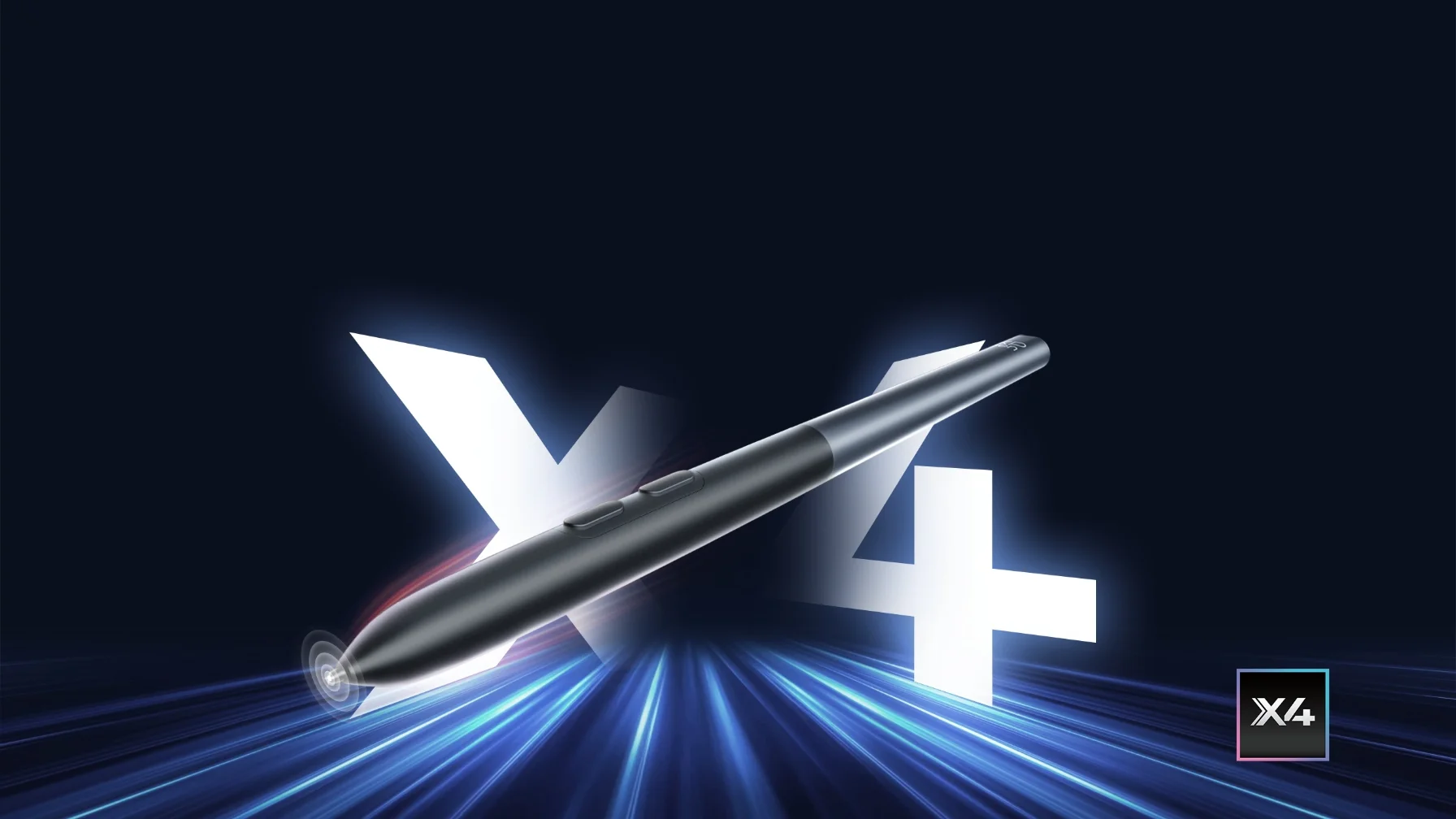 ปากกา XPPen X4 Smart Chip Stylus (PD52) เทคโนโลยีชิป X4 รุ่นใหม่